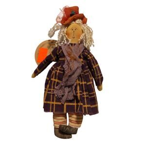 Vintage 2004 August Moon Red Hats Betty Figurine Lang Company NWT